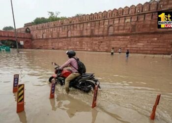 लाल किले तक पहुंचा बाढ़ का पानी, मुख्यमंत्री आवास से केवल 250 मीटर दूर, देखें डराने वाली  तस्वीरें!