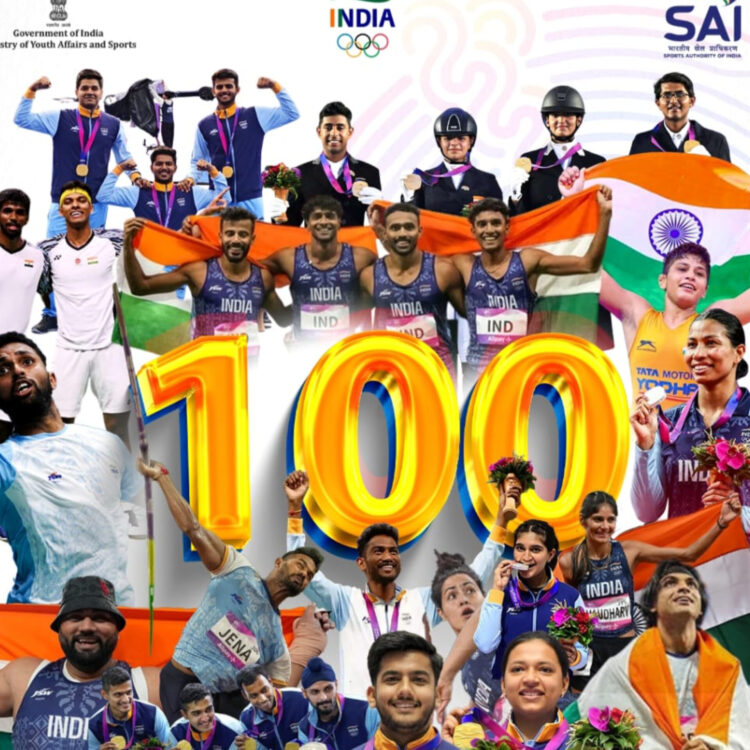 एशियन गेम्स में भारत का शानदार प्रदर्शन जारी पहली बार जीते 100 मेडल रचा इतिहास !
