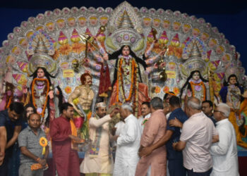 मुख्यमंत्री ने माँ दुर्गा की पूजा अर्चना कर राज्य की सुख, शांति एवं समृद्धि की कामना की !