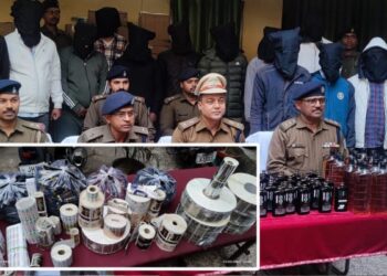 होली से पहले बिहार पहुंचाना था रामगढ़ में बनी नकली शराब  !,