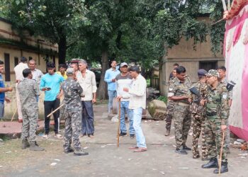 प्रेम प्रसंग विवाद के चलते बस्ताकोला में हिंसक बवाल