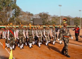 गणतंत्र दिवस समारोह का फुल ड्रेस रिहर्सल संपन्न !