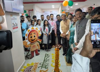 रक्षा राज्य मंत्री  संजय सेठ ने रांची में उन्नत आधार सेवा केंद्र का उद्घाटन किया !