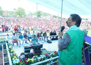झारखंड सीएम हेमन्त सोरेन ने असम में चुनाव प्रचार का किया शुभारंभ  !