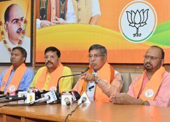 भाजपा प्रदेश अध्यक्ष एवम सांसद आदित्य साहू ने 3 अप्रैल को मशाल जुलूस !