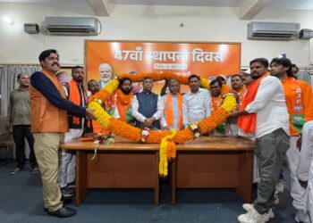 भाजपा ही विकास केलिए समर्पित….बाबूलाल मरांडी  !