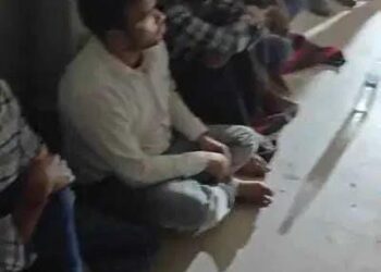 स्कूल में उत्पाद सिपाही परीक्षा के पेपर लीक की तैयारी !