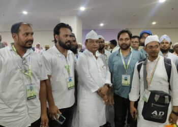 350 हाजियों का जत्था जेद्दा रवाना !