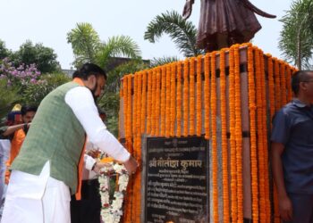 बिहार मुख्यमंत्री ने दानवीर भामाशाह जी को उनकी जयंती के अवसर पर नमन किया !