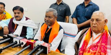 अपनी दुकानदारी बंद होने से कांग्रेस चिंतित और हताश – बाबूलाल मरांडी !