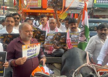 झारखंड प्रदेश में  वृद्धि के खिलाफ आज पूरे राज्य के पेट्रोल पम्पों पर व्यापक हस्ताक्षर अभियान – कांग्रेस !